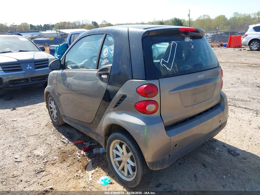 2009 SMART FORTWO VIN: WMEEJ31X99K302227