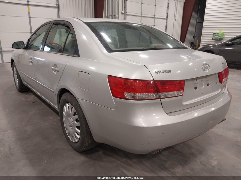 2006 HYUNDAI SONATA VIN: 5NPEU46F76H016124