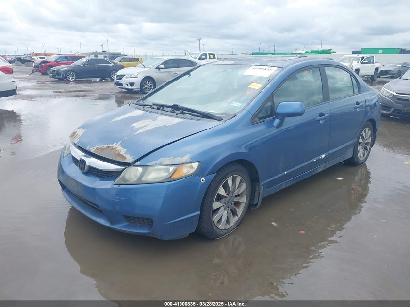 2009 HONDA CIVIC VIN: 2HGFA16969H332554