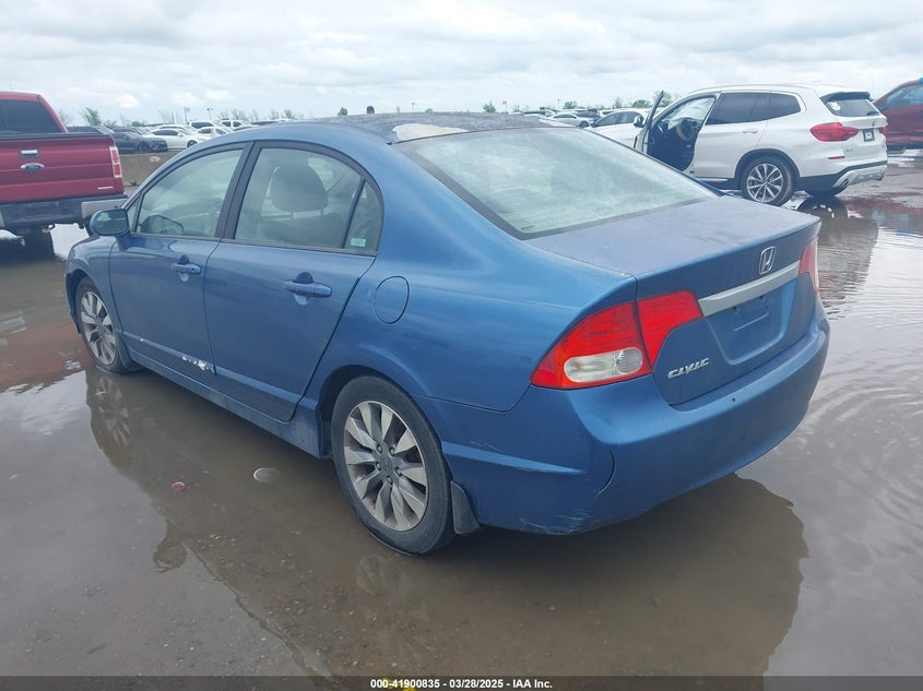 2009 HONDA CIVIC VIN: 2HGFA16969H332554