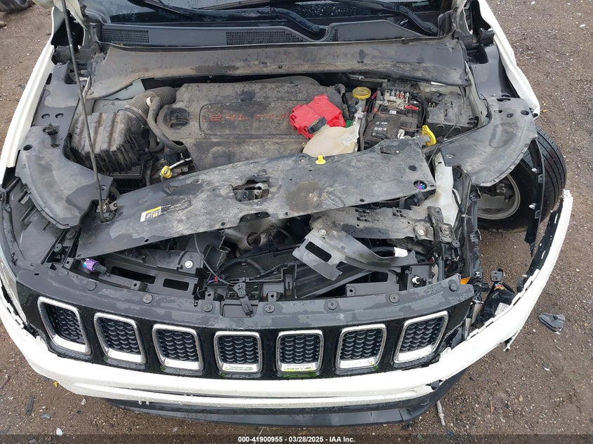 VIN 3C4NJCAB1KT637294 2019 JEEP COMPASS SPORT FWD