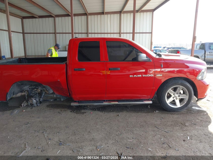 2012 DODGE RAM 1500 VIN: 1C6RD6FTXCS228667