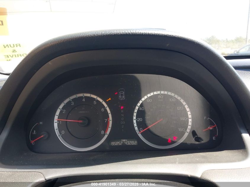 2010 Honda Accord 2.4 Lx-P VIN: 1HGCP2F43AA133167 Lot: 41901349