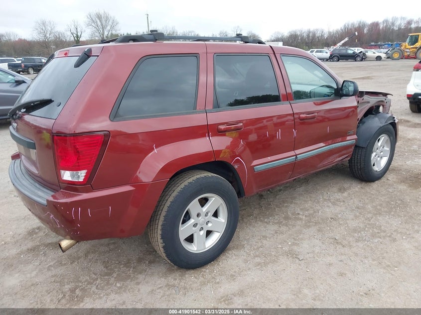 2008 JEEP GRAND CHEROKEE VIN: 1J8GR48KX8C178731