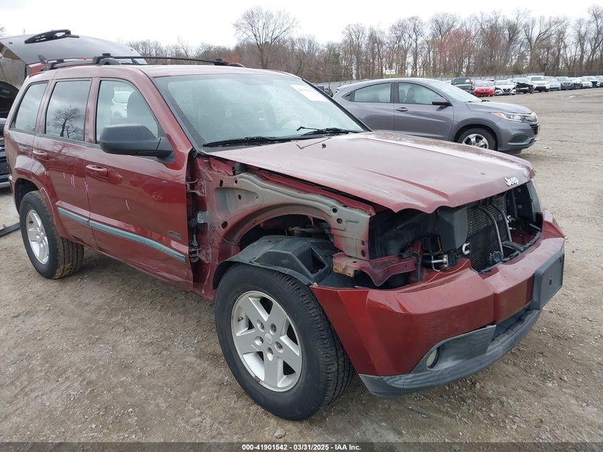 2008 JEEP GRAND CHEROKEE VIN: 1J8GR48KX8C178731