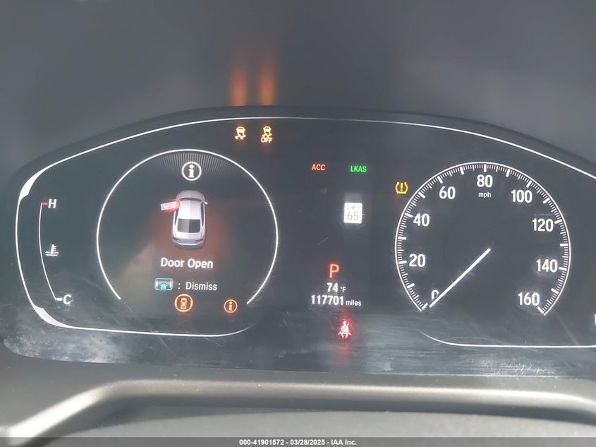VIN 1HGCV1F16KA154988 2019 HONDA ACCORD LX