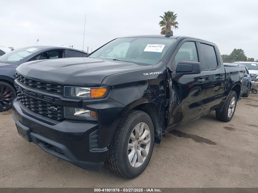 2021 CHEVROLET SILVERADO 1500 VIN: 1GCPWBEK7MZ150417