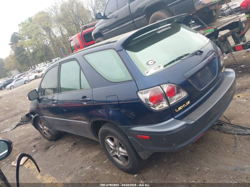 2003 Lexus Rx 300 VIN: JTJGF10U530158258 Lot: 41902002