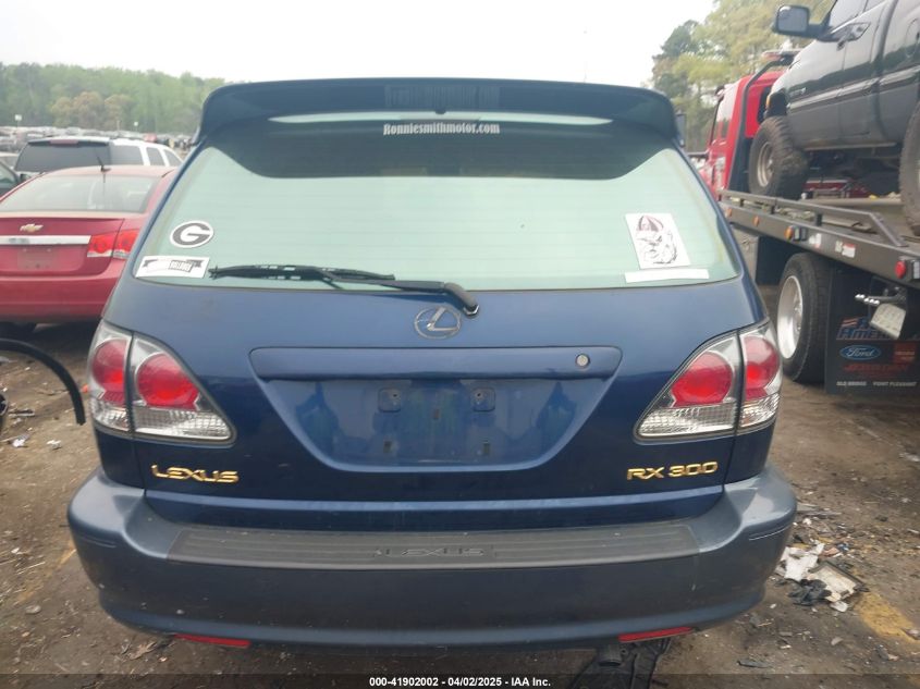 2003 Lexus Rx 300 VIN: JTJGF10U530158258 Lot: 41902002
