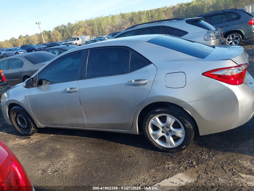 2015 TOYOTA COROLLA VIN: 2T1BURHE1FC453558