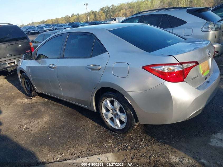 2015 TOYOTA COROLLA VIN: 2T1BURHE1FC453558