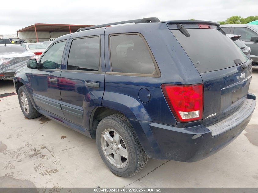 2006 JEEP GRAND CHEROKEE VIN: 1J4GS48K16C287887
