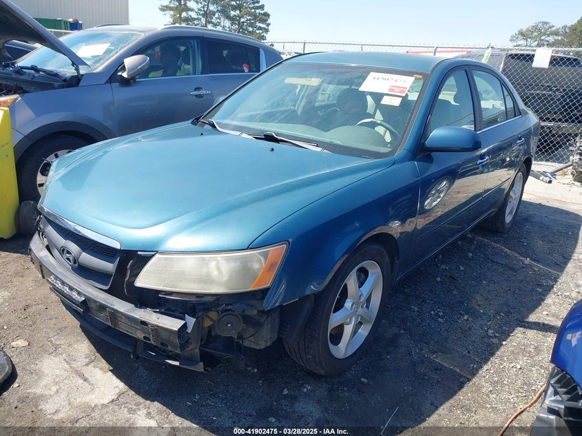 2006 HYUNDAI SONATA VIN: 5NPEU46F76H077442