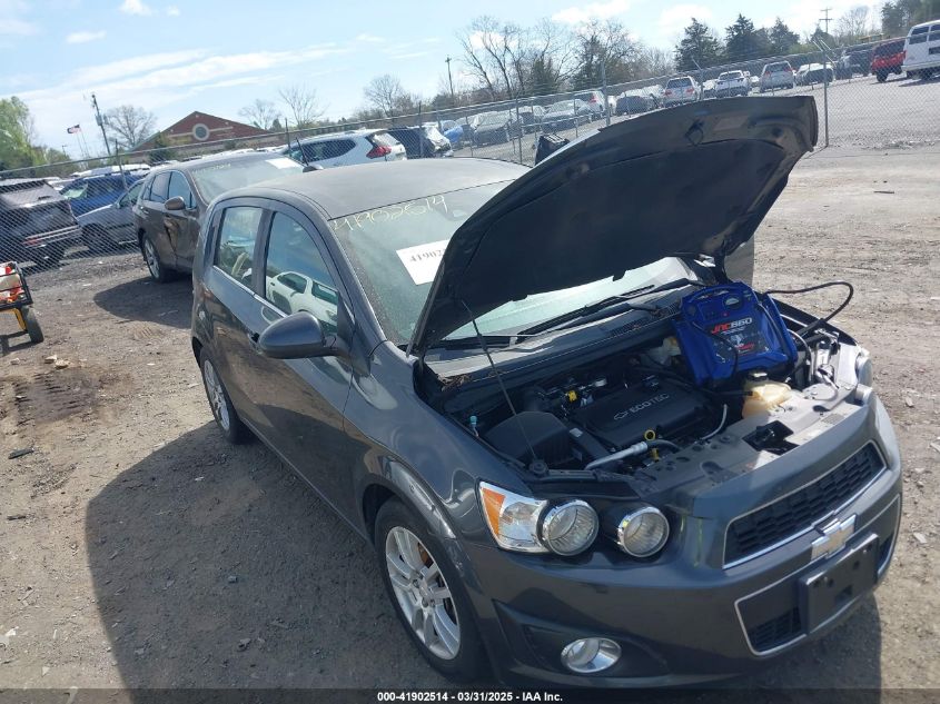 2016 Chevrolet Sonic Lt Auto VIN: 1G1JC6SH1G4168081 Lot: 41902514