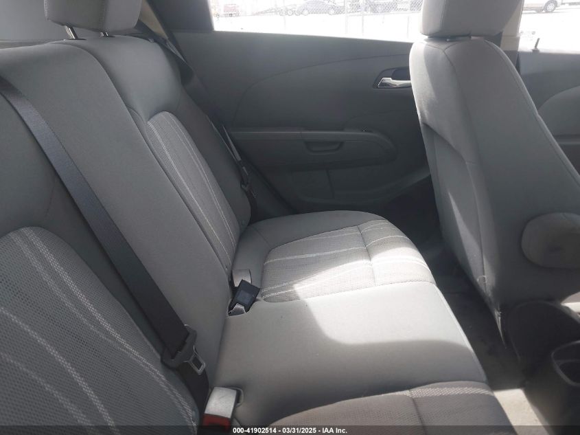 2016 Chevrolet Sonic Lt Auto VIN: 1G1JC6SH1G4168081 Lot: 41902514