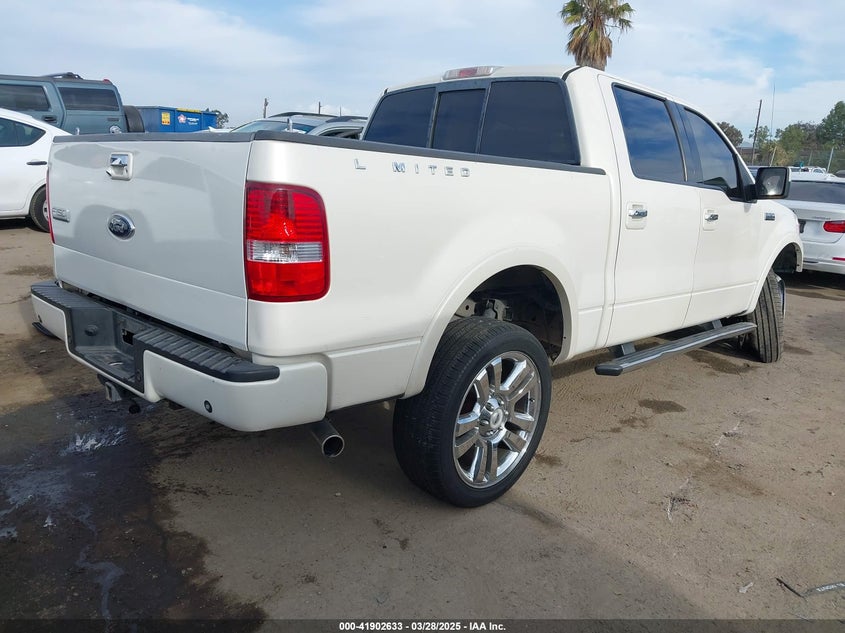 2008 FORD F150 VIN: 1FTRW14558FA59295