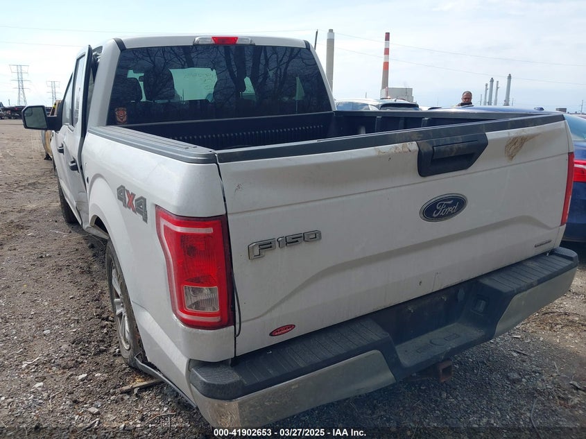 2016 FORD F-150 VIN: 1FTEW1E81GFA32990