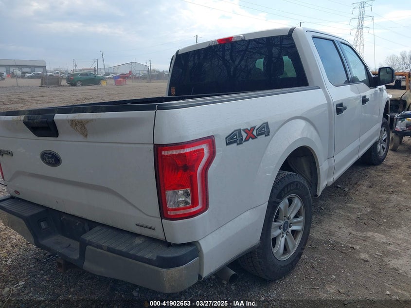 2016 FORD F-150 VIN: 1FTEW1E81GFA32990