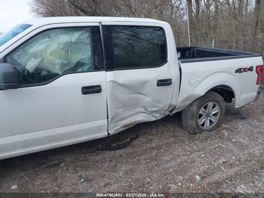 2016 FORD F-150 VIN: 1FTEW1E81GFA32990