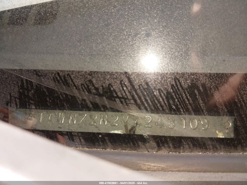 1997 Toyota Tacoma Base V6 VIN: 4TAWN72N2VZ243109 Lot: 41902661