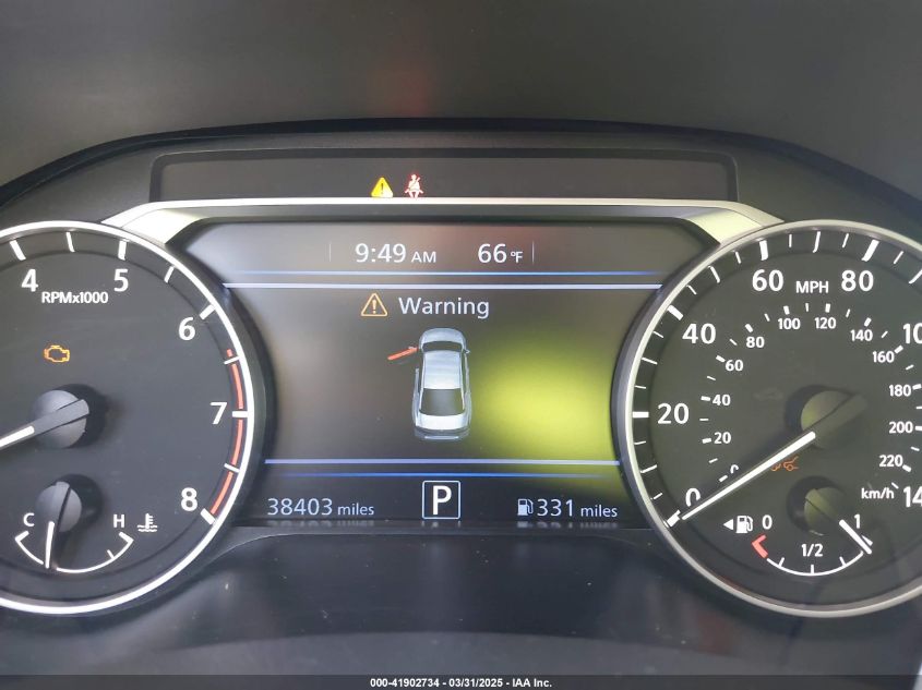 2024 Nissan Altima Sv Fwd VIN: 1N4BL4DV8RN327846 Lot: 41902734