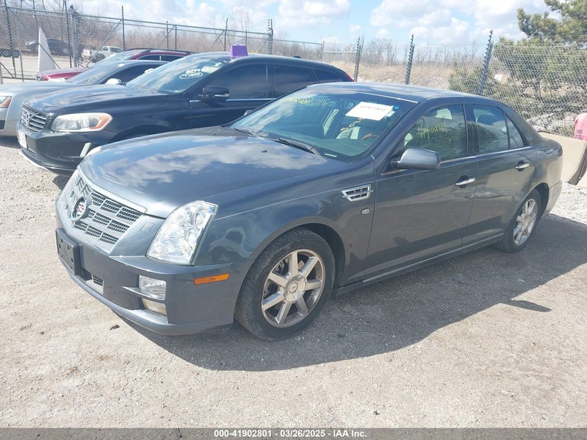 2008 CADILLAC STS VIN: 1G6DD67V180140356