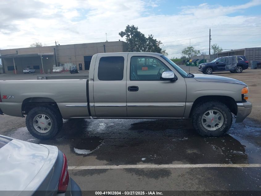 2001 GMC Sierra 1500 Sle VIN: 2GTEK19T511307186 Lot: 41902804