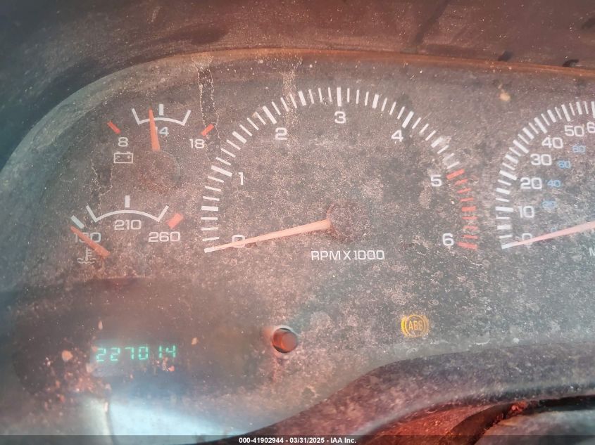 2000 Dodge Ram 1500 St VIN: 3B7HF13Z5YM202990 Lot: 41902944