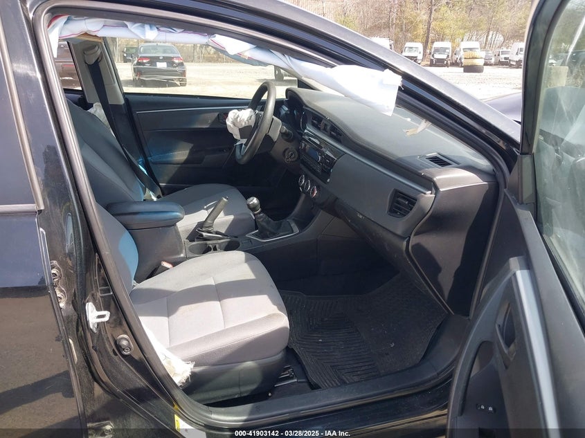 2015 TOYOTA COROLLA VIN: 2T1BURHE1FC333744