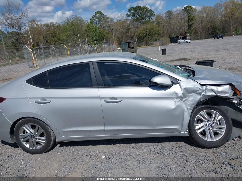2019 HYUNDAI ELANTRA VIN: KMHD84LF3KU806522