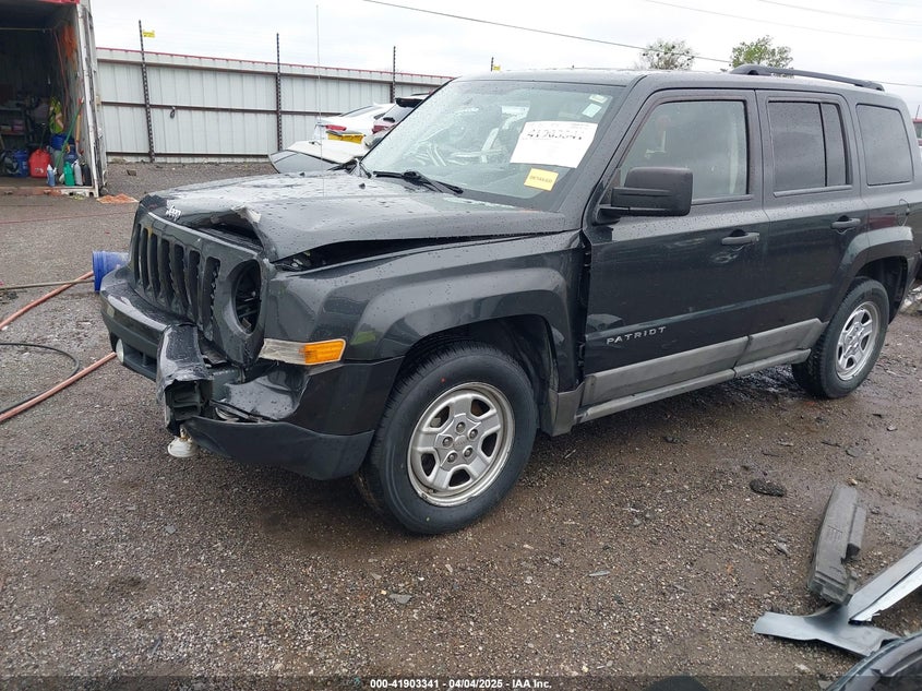 2011 JEEP PATRIOT VIN: 1J4NT1GA9BD122962
