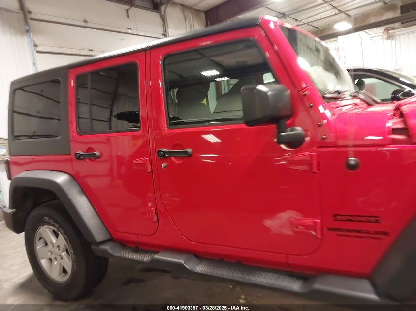 2016 JEEP WRANGLER UNLIMITED SPORT - 1C4HJWDG9GL308299