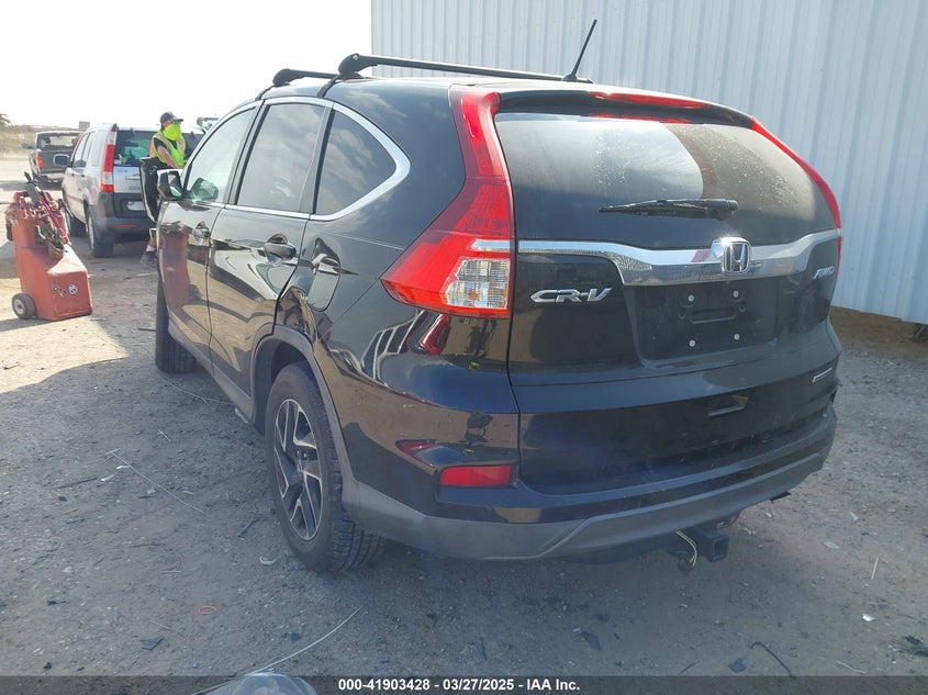 2016 HONDA CR-V SE - 2HKRM4H48GH667695