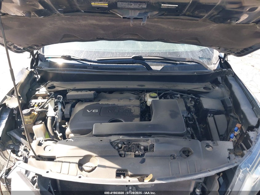 2019 Nissan Pathfinder Sv VIN: 5N1DR2MN8KC611030 Lot: 41903508