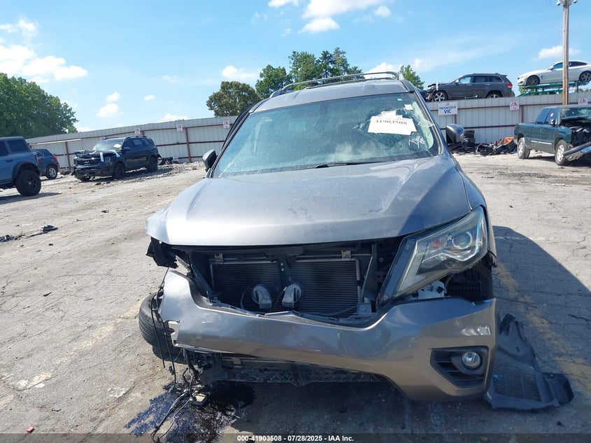 2019 Nissan Pathfinder Sv VIN: 5N1DR2MN8KC611030 Lot: 41903508