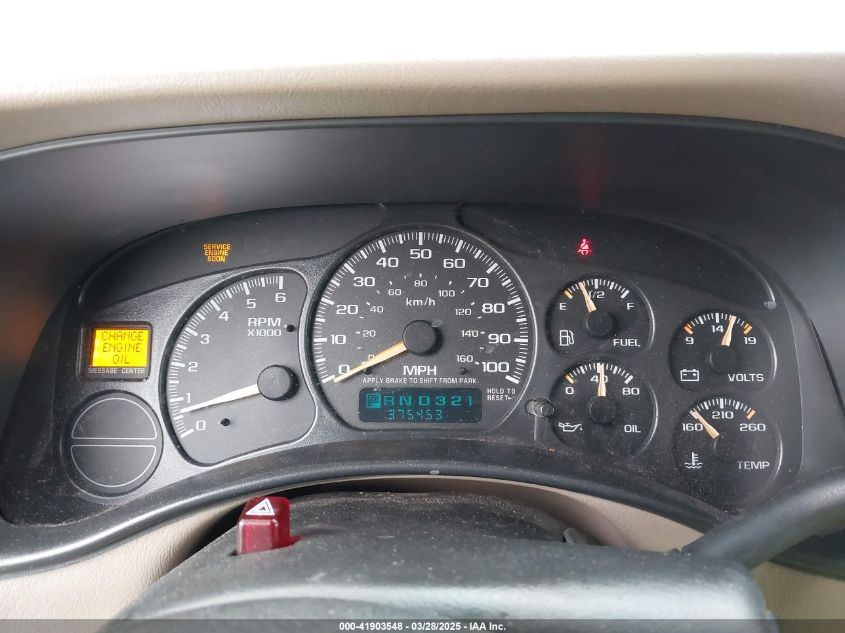 2002 Chevrolet Tahoe Z71 VIN: 1GNEK13Z82R181919 Lot: 41903548