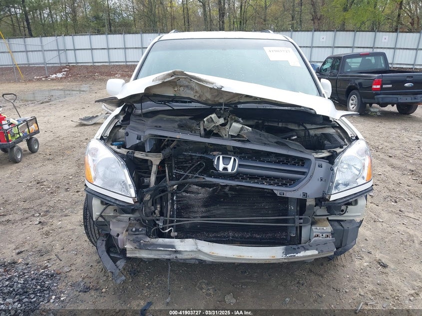 2004 Honda Pilot Ex-L VIN: 2HKYF18504H509604 Lot: 41903727