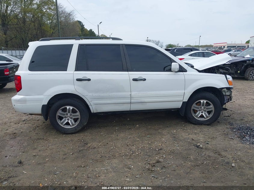 2004 Honda Pilot Ex-L VIN: 2HKYF18504H509604 Lot: 41903727