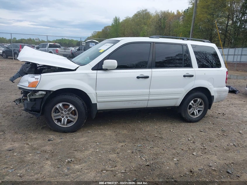 2004 Honda Pilot Ex-L VIN: 2HKYF18504H509604 Lot: 41903727