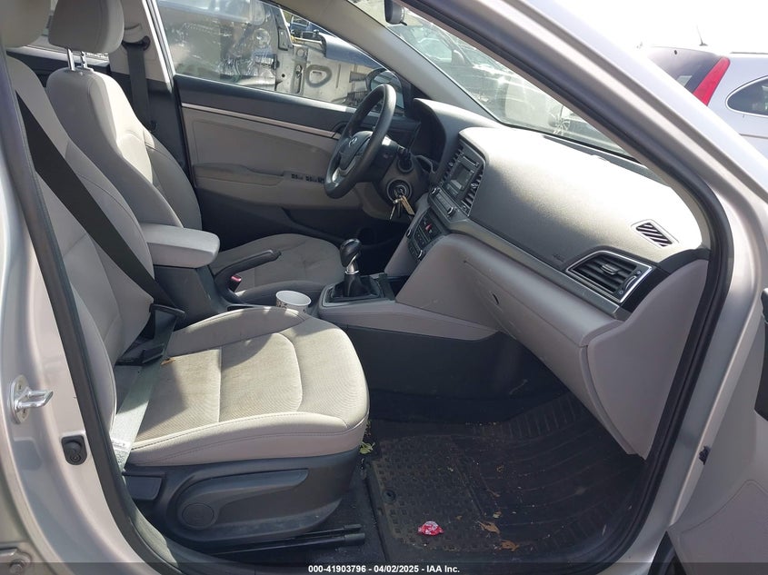 2018 HYUNDAI ELANTRA VIN: 5NPD74LF6JH297204