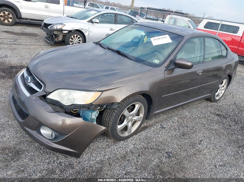 2008 SUBARU LEGACY VIN: 4S3BL626287223051