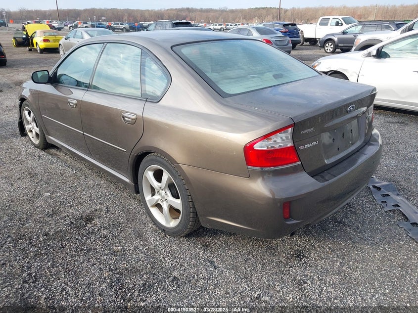 2008 SUBARU LEGACY VIN: 4S3BL626287223051