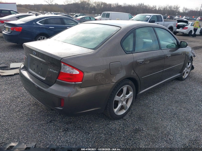 2008 SUBARU LEGACY VIN: 4S3BL626287223051