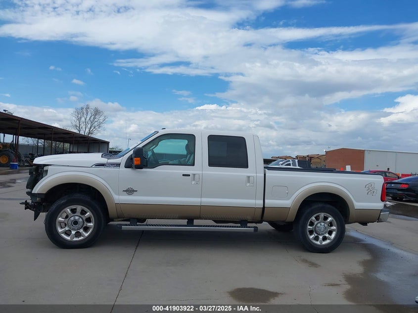 2013 Ford F-250 Lariat VIN: 1FT7W2BT2DEA15365 Lot: 41903922