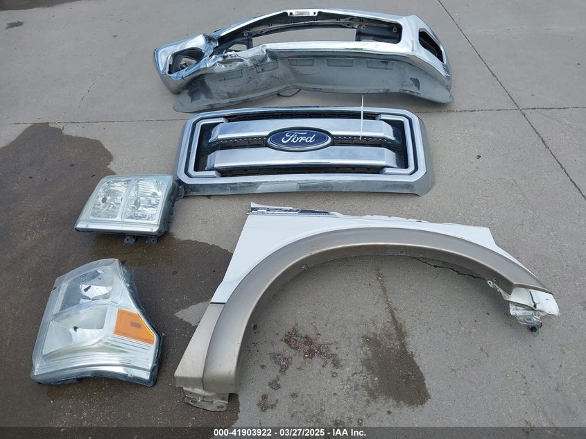 2013 Ford F-250 Lariat VIN: 1FT7W2BT2DEA15365 Lot: 41903922