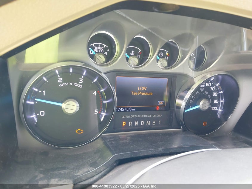 2013 Ford F-250 Lariat VIN: 1FT7W2BT2DEA15365 Lot: 41903922