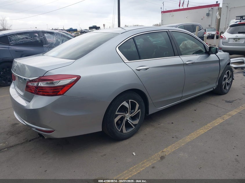 2016 HONDA ACCORD VIN: 1HGCR2F32GA010602