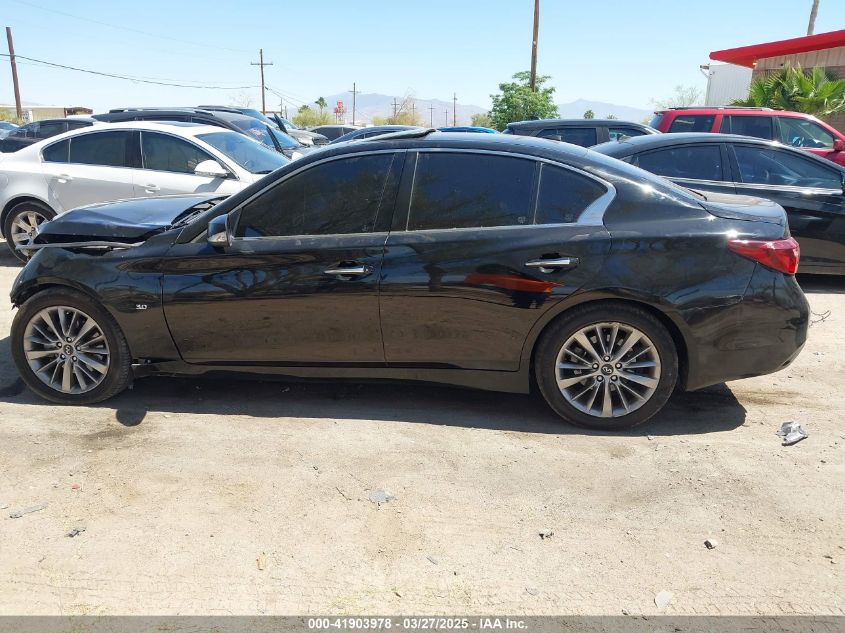 2019 Infiniti Q50 3.0T Luxe VIN: JN1EV7AP6KM511707 Lot: 41903978