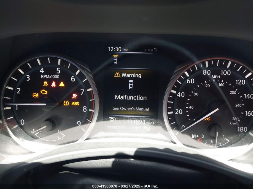 2019 Infiniti Q50 3.0T Luxe VIN: JN1EV7AP6KM511707 Lot: 41903978