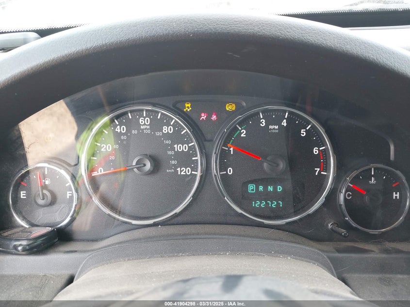 2011 JEEP LIBERTY VIN: 1J4PN2GK8BW568560